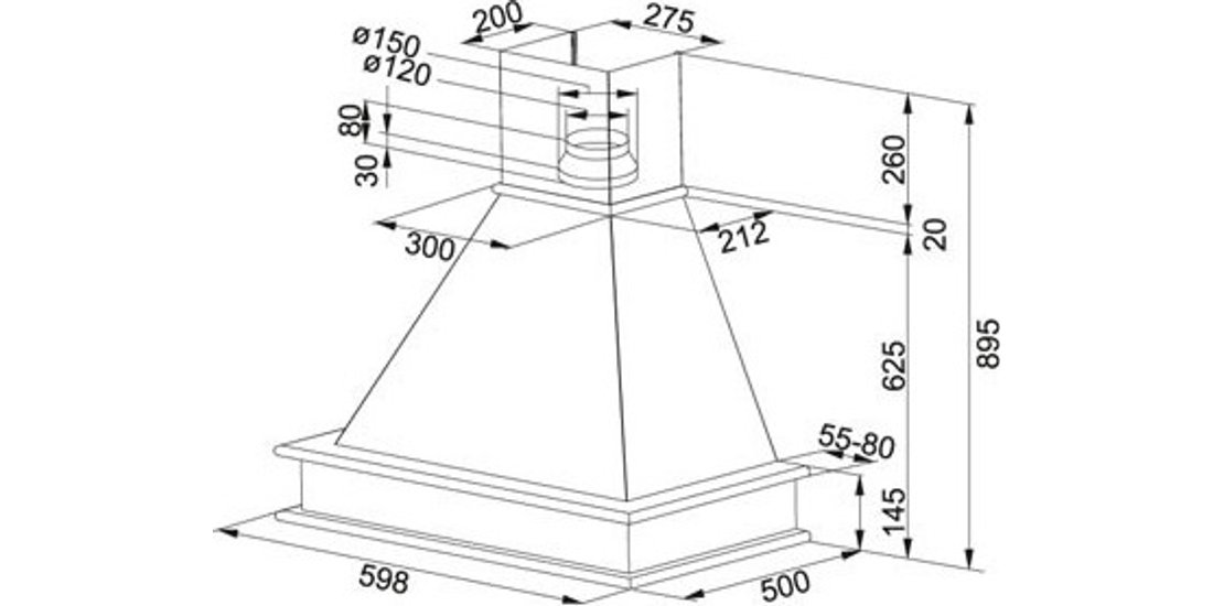 Franke Country Londra FCL 602 Cappa aspirante…