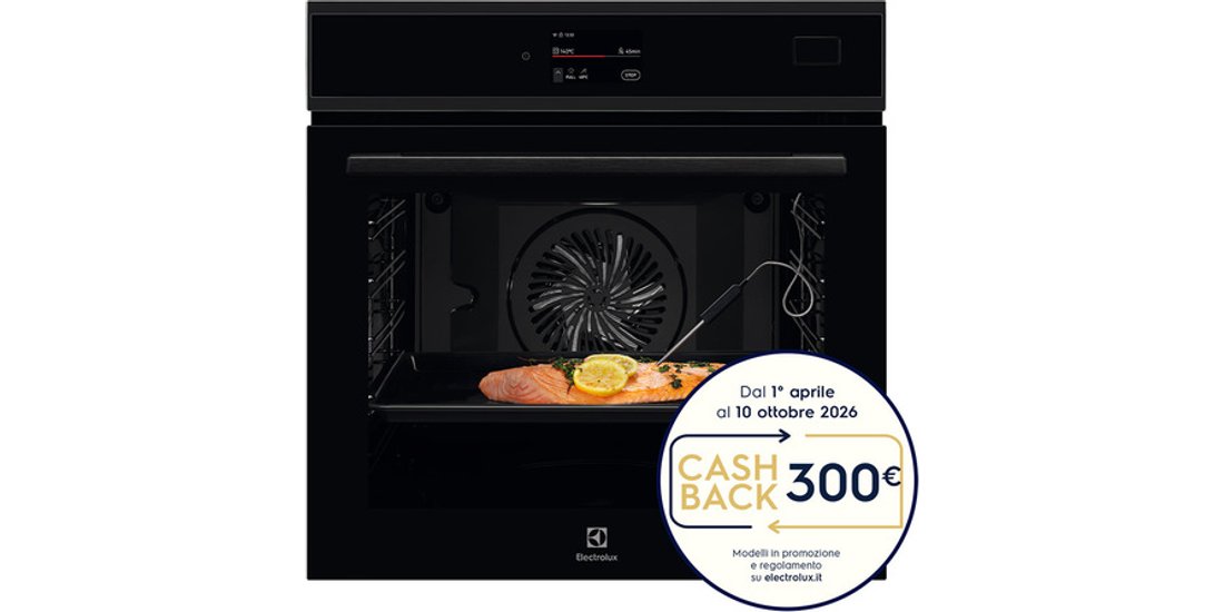 Electrolux Forno Incasso Steam Boost (100% Vapore…