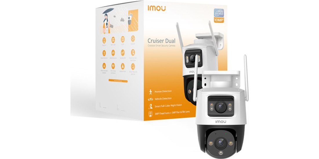 Imou Cruiser Dual 2 Sferico Telecamera di sicurezza…