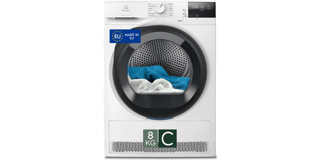 Electrolux Asciugatrice 8 Kg Classe C EW6HCH28G…