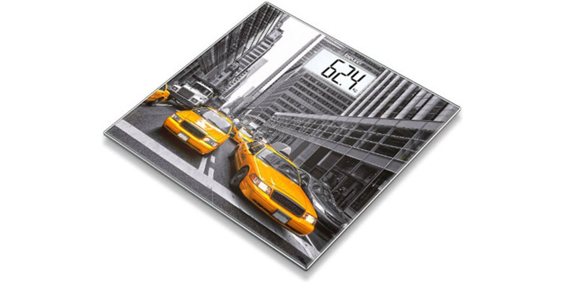 Beurer GS 203 Bilancia in Vetro con Stampa New…