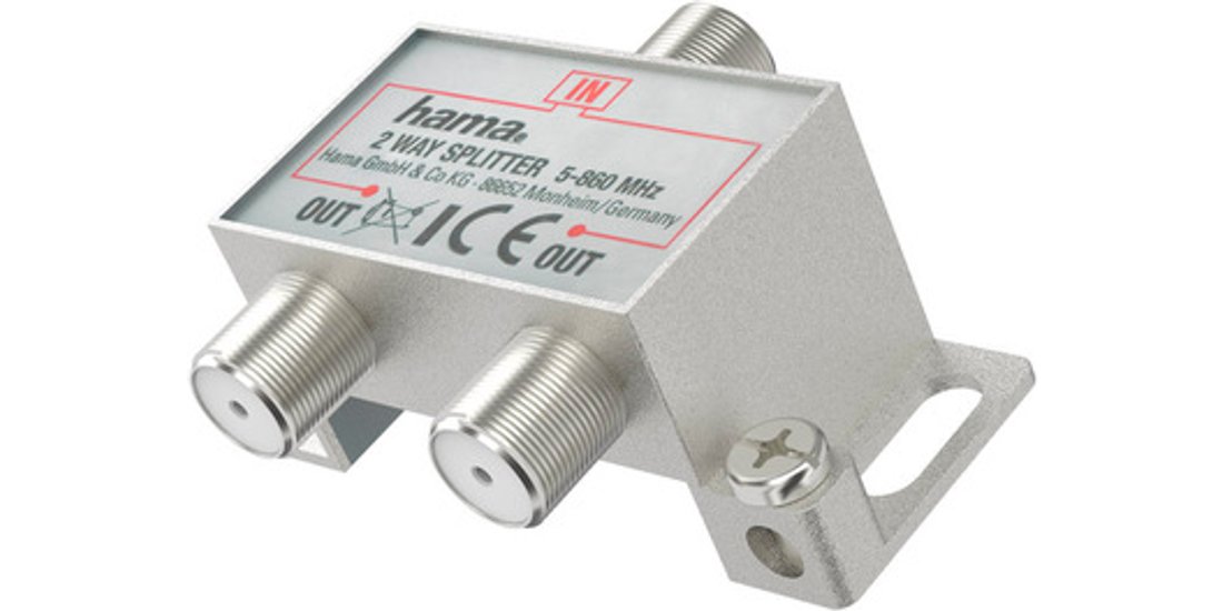 Hama Distributore antenna SAT 1F/2F 2 vie corpo…