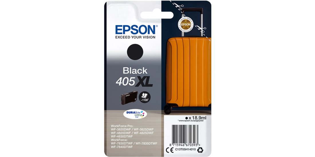 Epson Singlepack Black 405XL DURABrite Ultra …