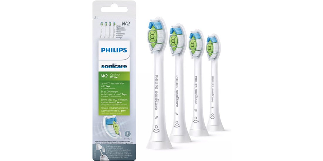 Philips Sonicare HX6064/10 4x testine bianche…