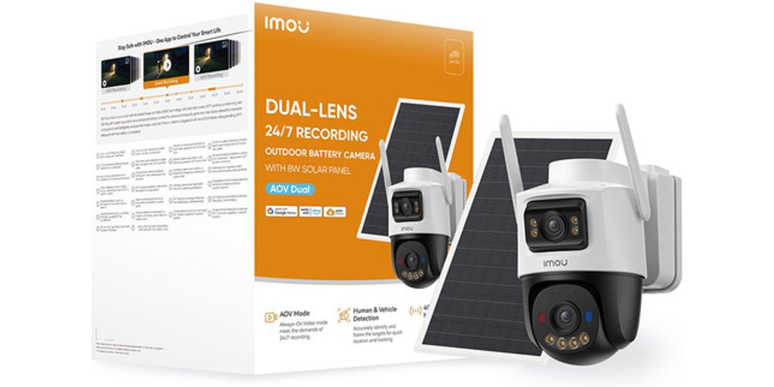 Imou AOV Dual KIT Telecamera da esterno motorizzata…