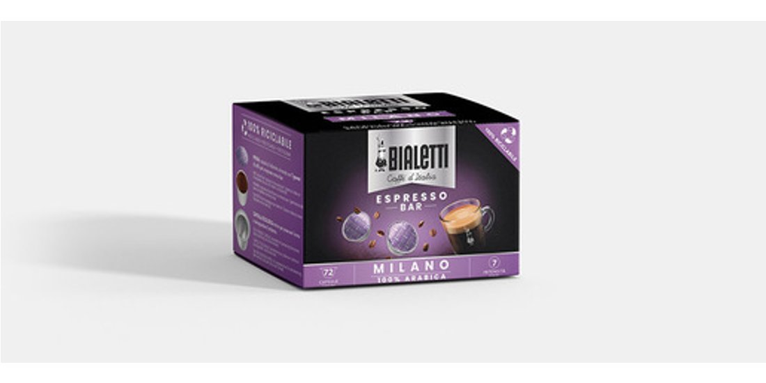 Bialetti Milano Capsule caffè 72 pz