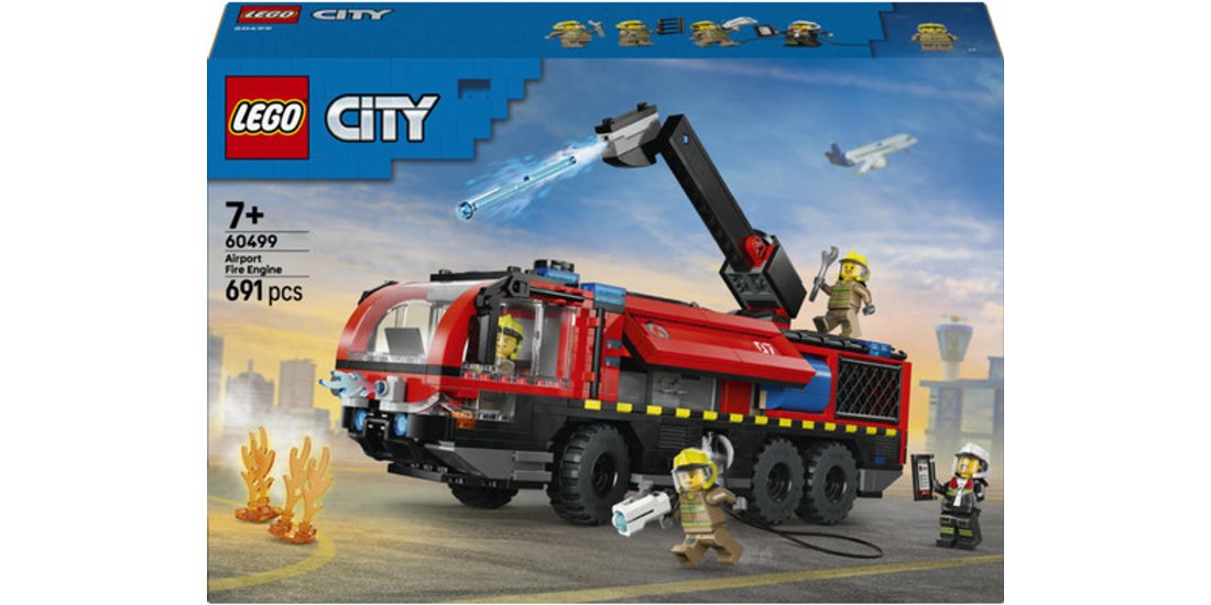 LEGO City 60499 Autopompa dell’Aeroporto Camion…