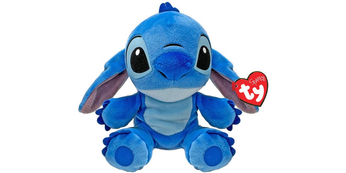 TY Peluche Stitch Floppy 20 cm