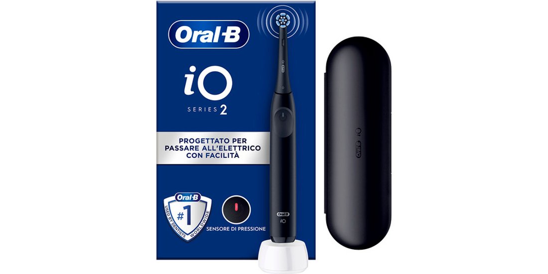 Oral-B iO2 Adulto Spazzolino a vibrazione Nero…