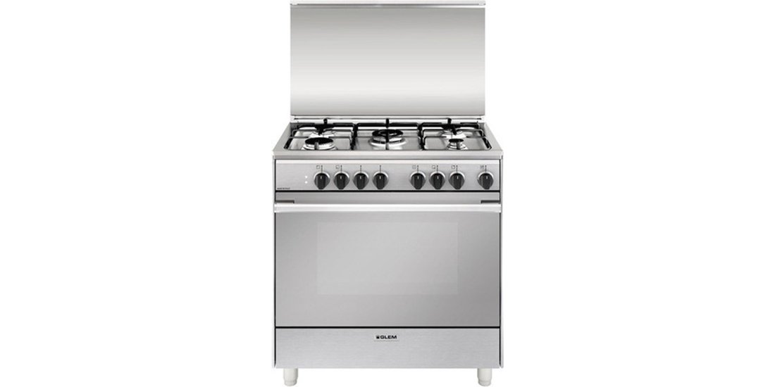 Glem Gas U855MI6 cucina Elettrico Acciaio inox…