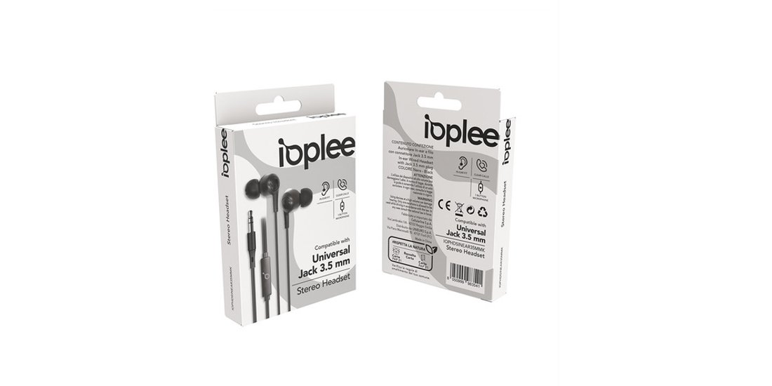 IOPLEE Auricolare In-ear a filo con connettore…