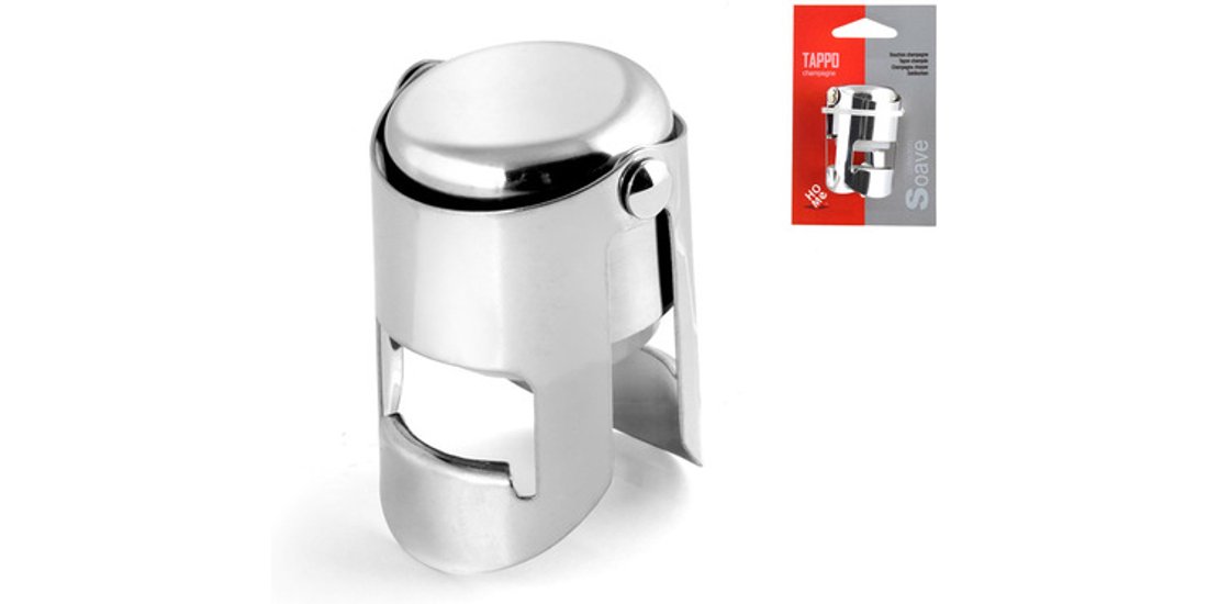 Pengo Home Tappo Champagne Soave in acciaio inox…