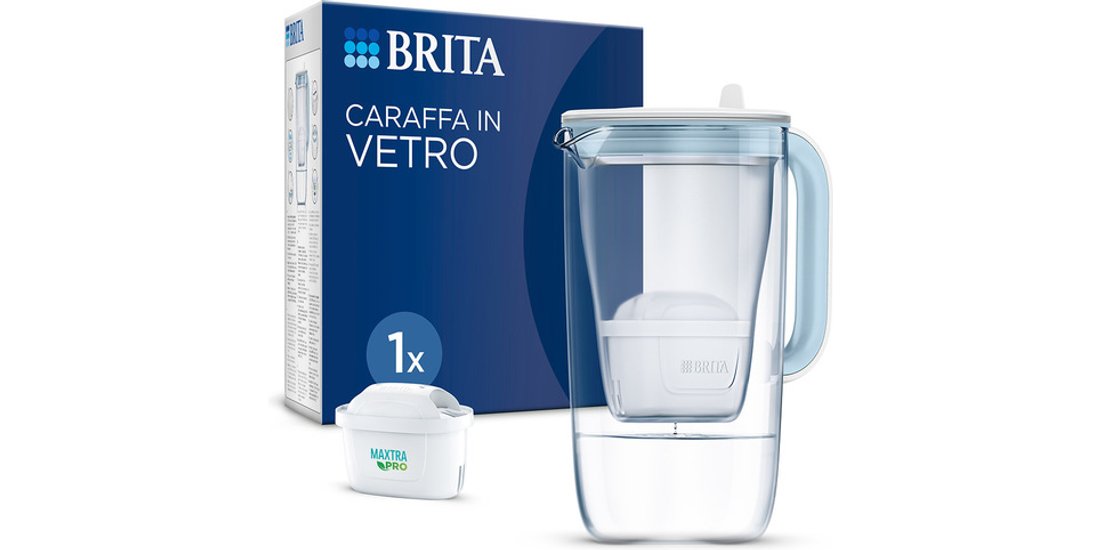 Brita Caraffa filtrante vetro (2.5L) incl. 1x…