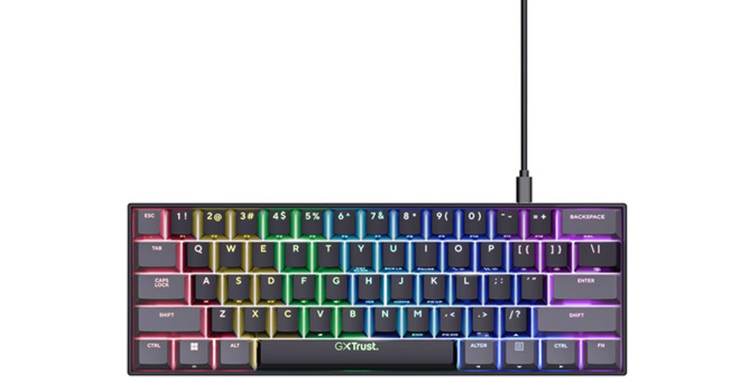 Trust GXT 867 Acira tastiera Gaming USB QWERTY…