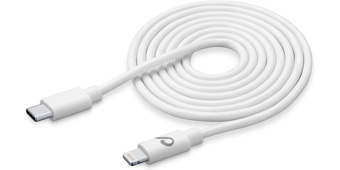 Cellularline Power Cable 300cm – USB-C to Lightning…