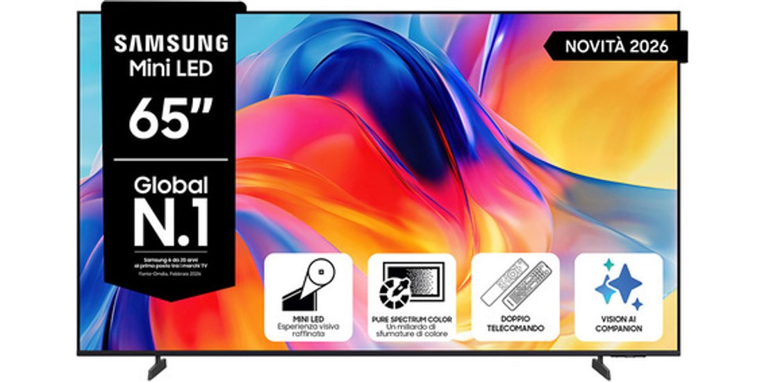 Samsung Mini LED AI TV 65” UE65M70HAUXZT 4K …