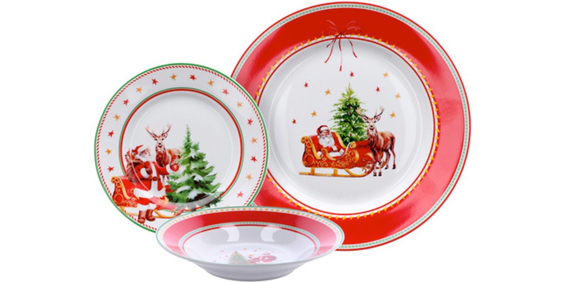 AD Trend 111719 servizio da tavola 18 pz Porcellana…