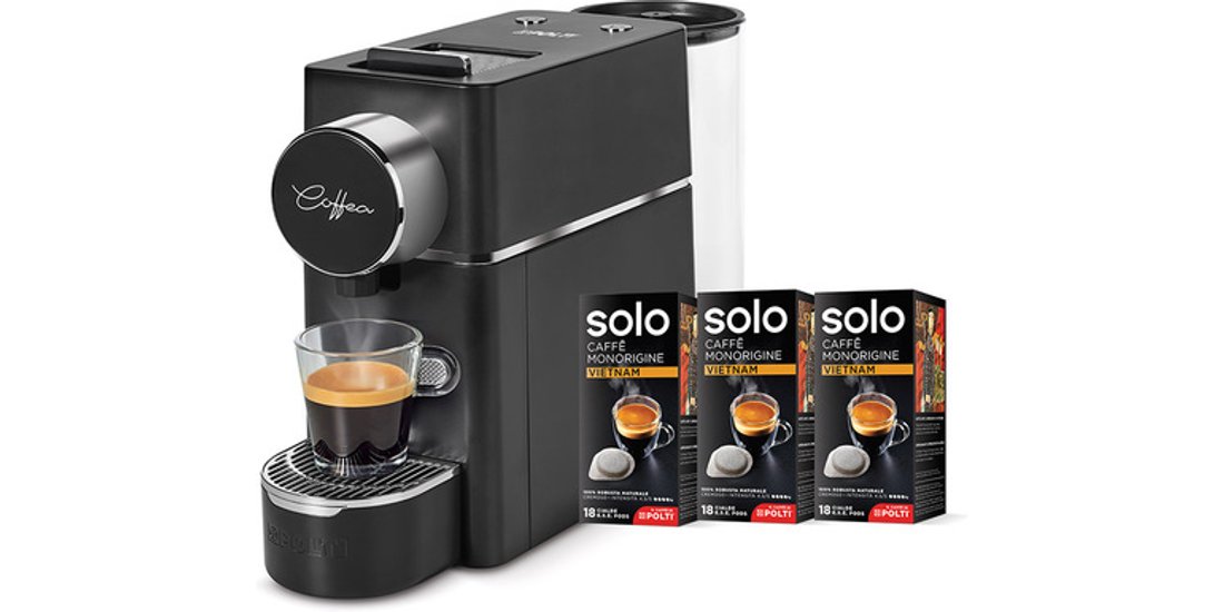 Polti Coffea S18B macchina da caffè a cialde…