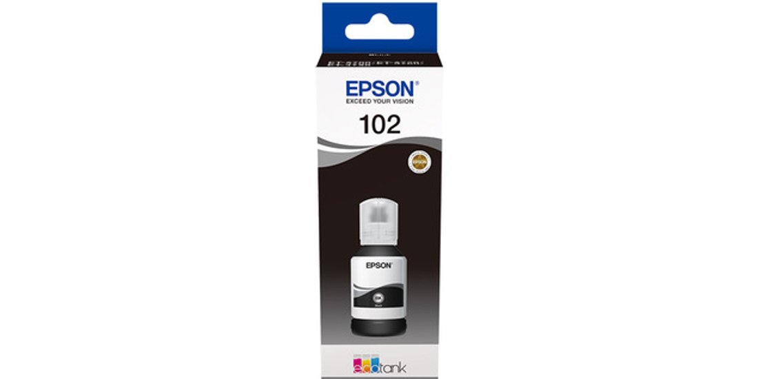 Epson 102 EcoTank flacone inchiostro nero