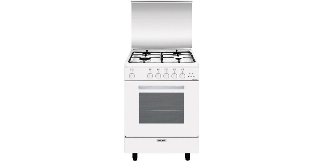 Glem Gas A654VX cucina Elettrico/Gas Bianco