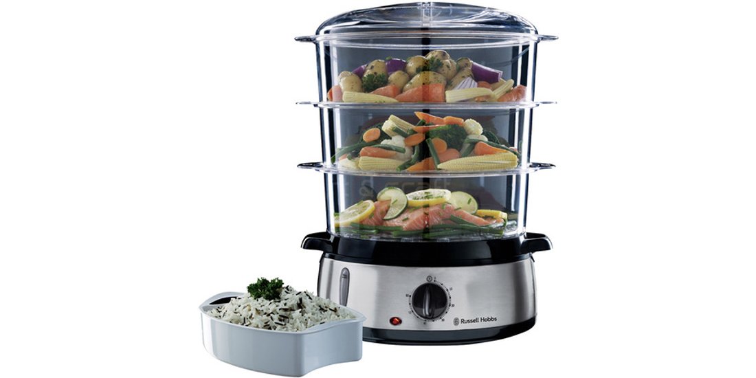 Russell Hobbs 19270-56 pentola a vapore 3 cestello…