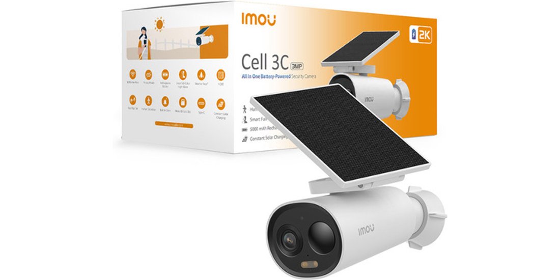 Imou Telecamera a batteria 2K (3MP) da esterno…