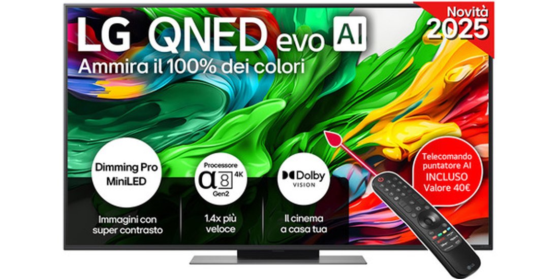 LG QNED evo AI 55” Serie QNED87 55QNED87A6B …