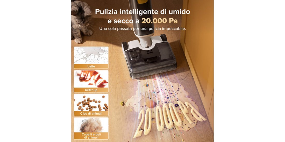 Roborock F25 RT Gen 2 Aspirapolvere elettrica…