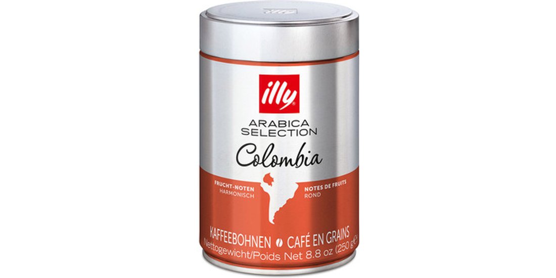 Illy Barattolo da 250g di caffè in grani ARABICA…