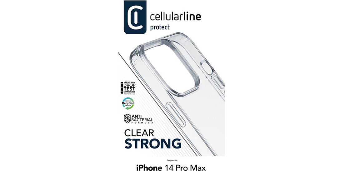 Cellularline Clear Strong – iPhone 14 Pro Max…