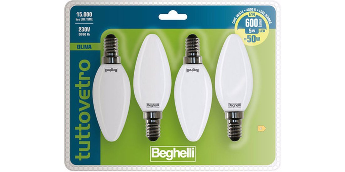 Beghelli Tuttovetro Lampadina a risparmio energetico…