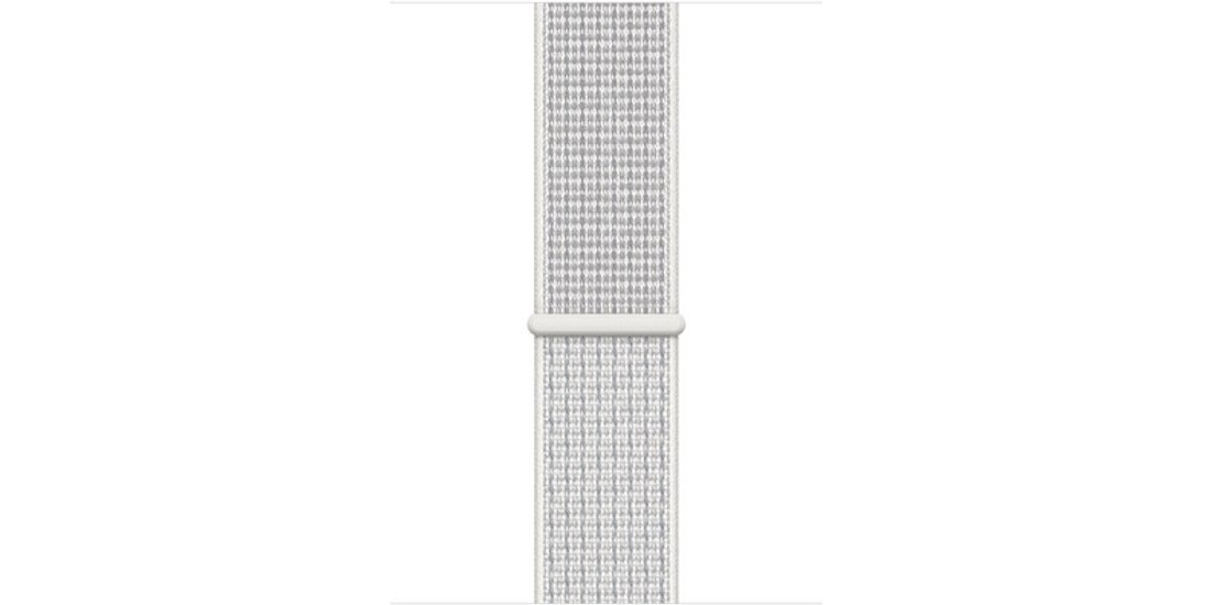 Apple Nike Sport Loop bianco ghiaccio (44 mm)
