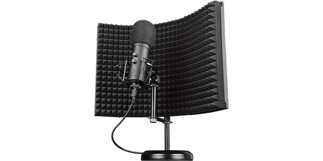Trust GXT 259 Rudox Nero Microfono da studio