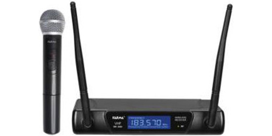 Karma Italiana SET 6090A Nero Microfono per karaoke…