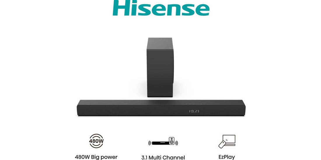 Hisense HS3100 Nero 3.1 canali 480 W
