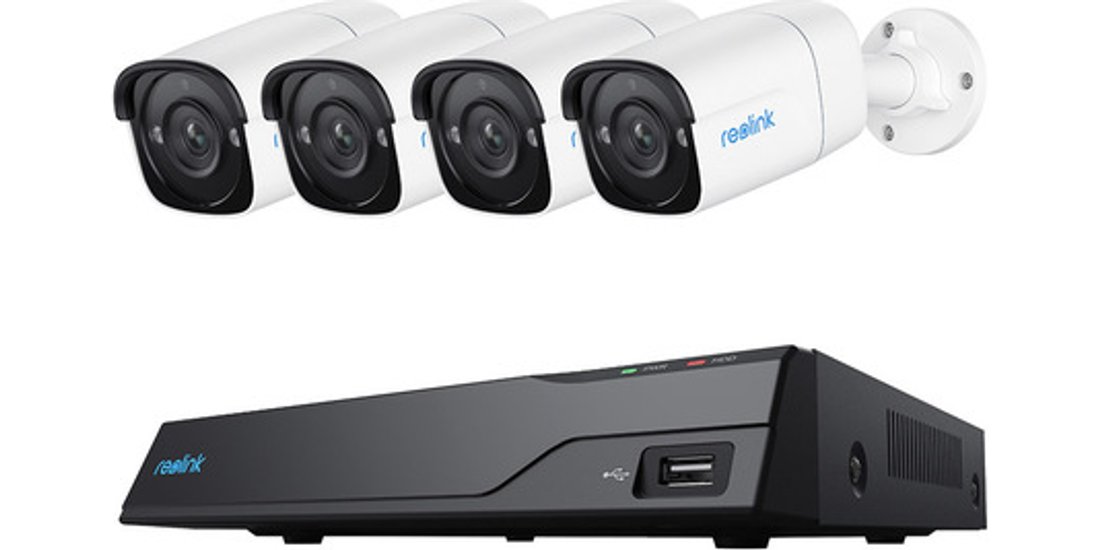 Reolink NVS8-5MB4 kit di videosorveglianza Cablato…