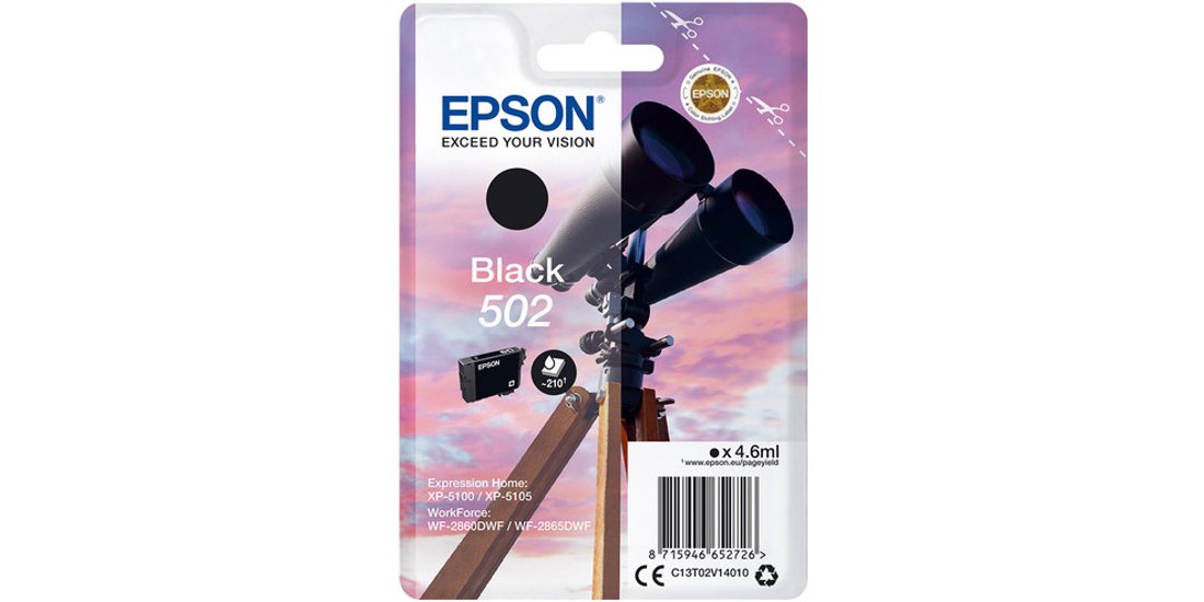Epson 502 Binocolo cartuccia inchiostro originale…