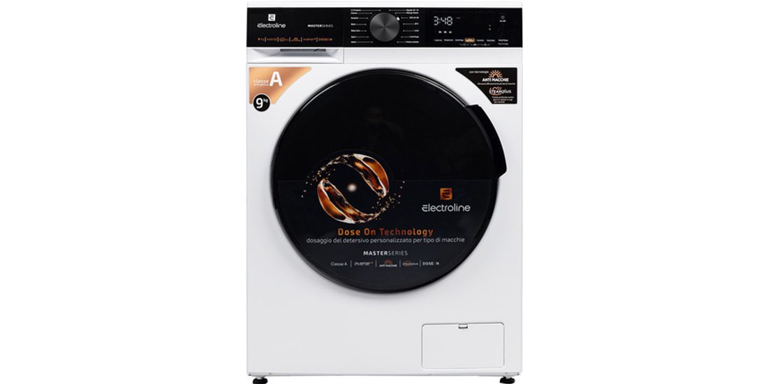 Electroline WRTMDWM9ADOSWH lavatrice Caricamento…