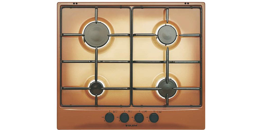 Glem Gas GT64TF piano cottura Marrone Da incasso…