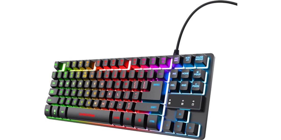 Trust GXT 833 Thado tastiera Gaming USB Olandese…