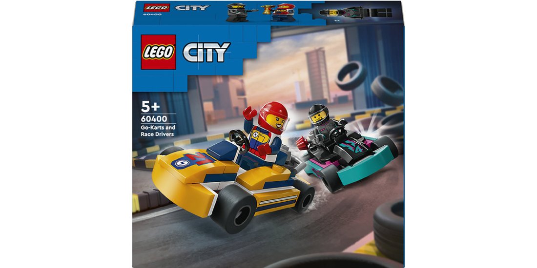 LEGO City 60400 Go-Kart e Piloti Modellini da…