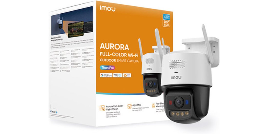 Imou Titan Pro Telecamera da esterno motorizzata…