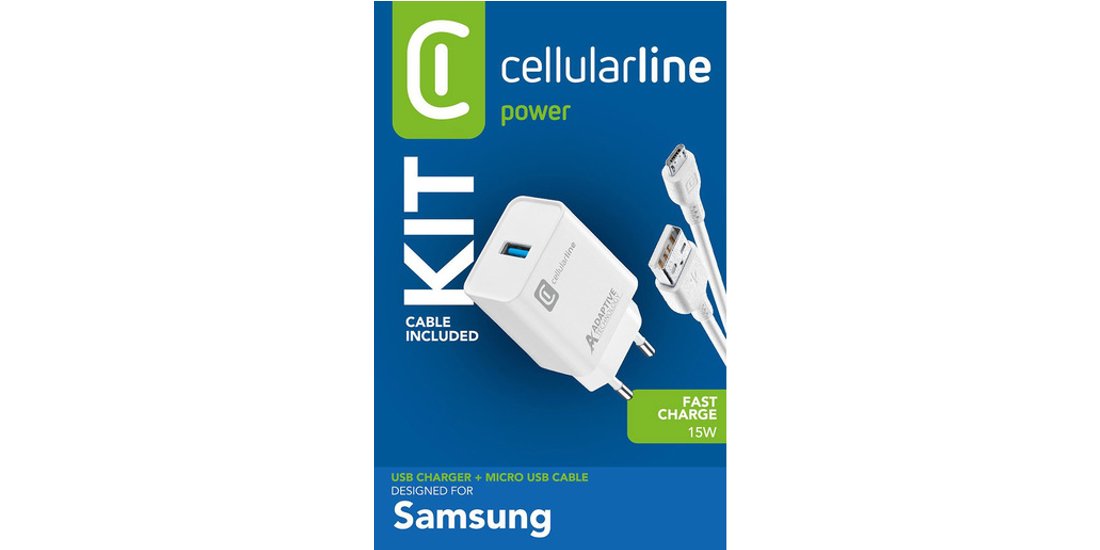 Cellularline Adaptive Fast Charger Kit 15W – …