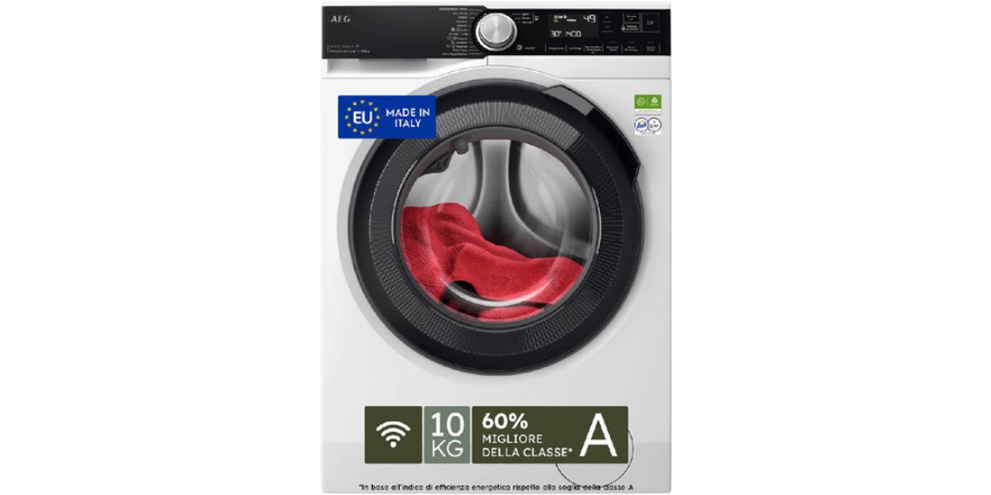 AEG Serie 9000 Lavatrice Carica Frontale 10 Kg…