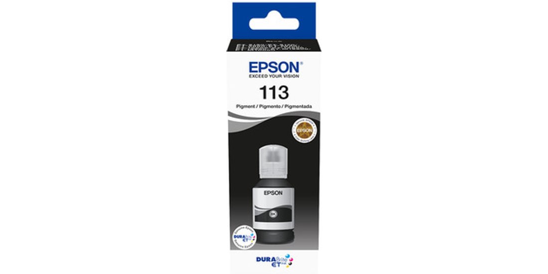 Epson 113 EcoTank Pigment Black ink bottle