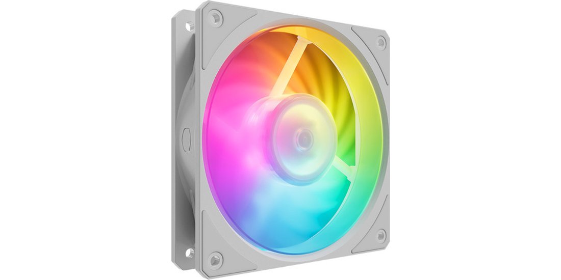 Cooler Master Mobius 120P ARGB White Edition …
