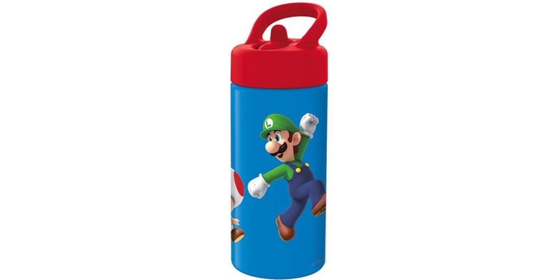 Amscan borraccia Super Mario 410 ml Alluminio…