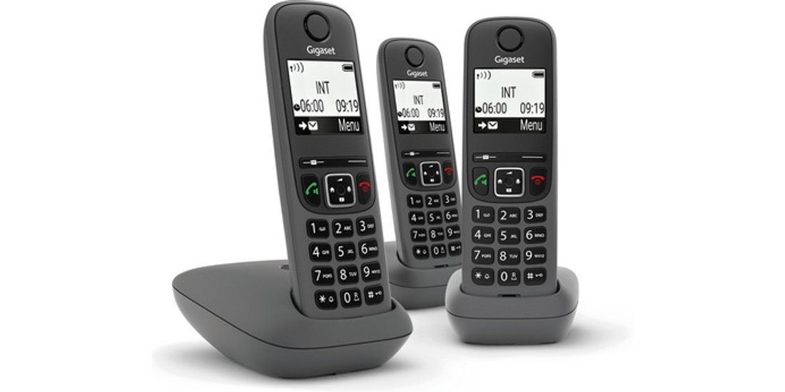 Gigaset AS490 Trio Telefono analogico/DECT Identificatore…