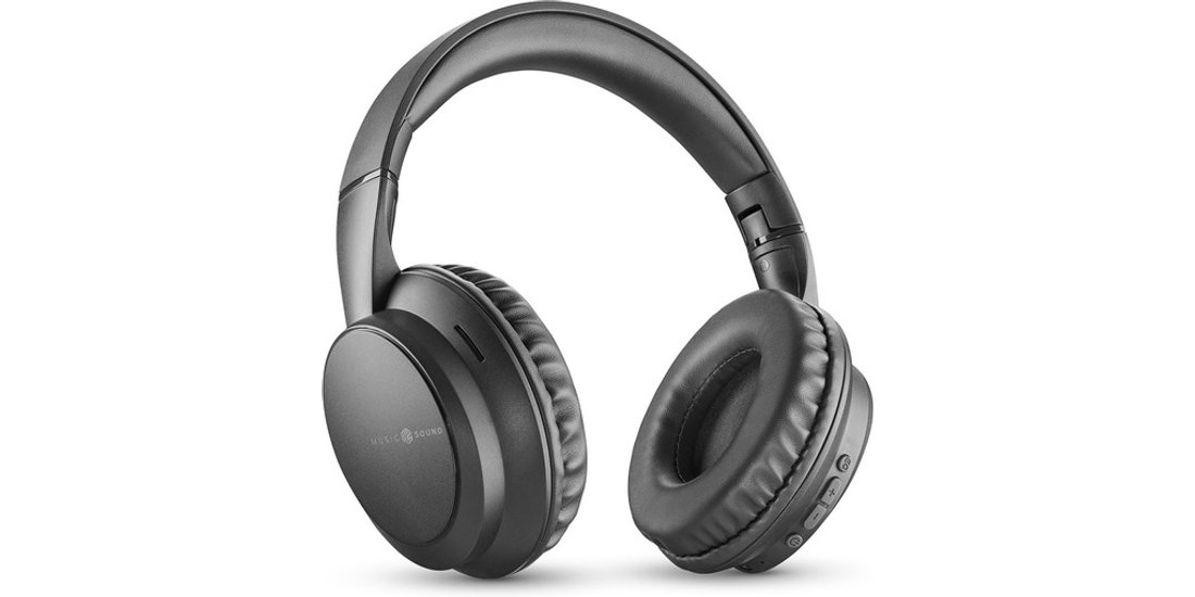 Music Sound Boost Cuffia wireless con 3 modalit…