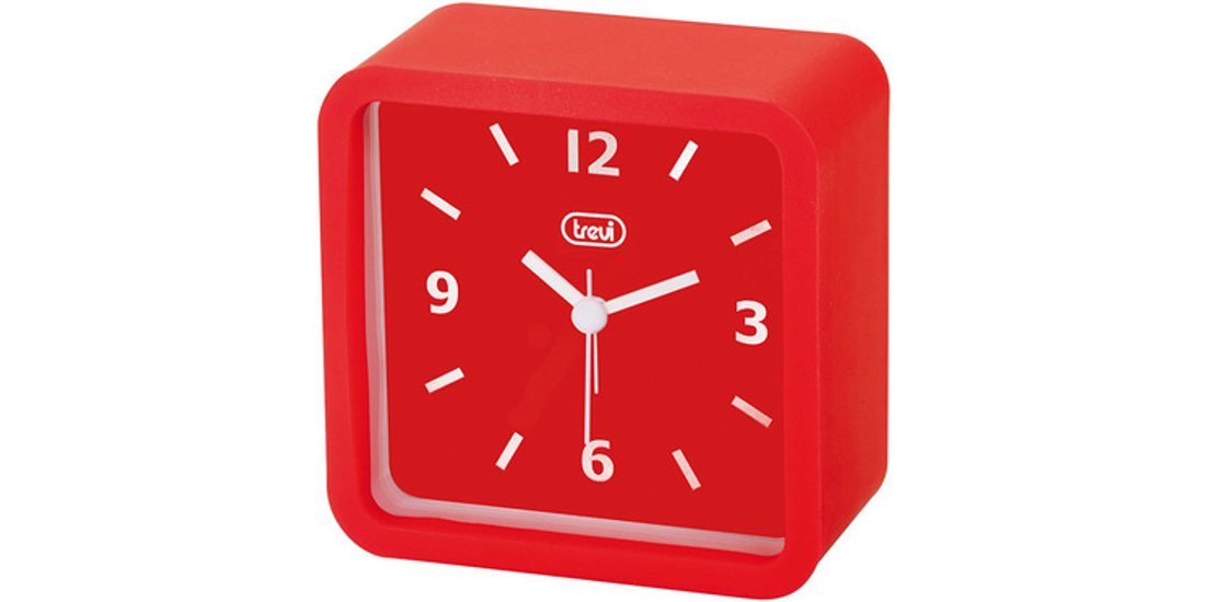 Trevi SL 3820 Sveglia al quarzo Rosso Bianco